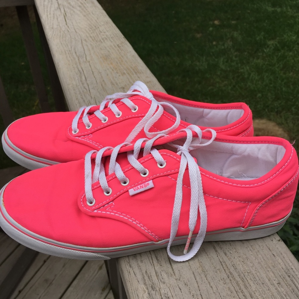 Vans Neon Pink Woman’s Sneakers size 7.5